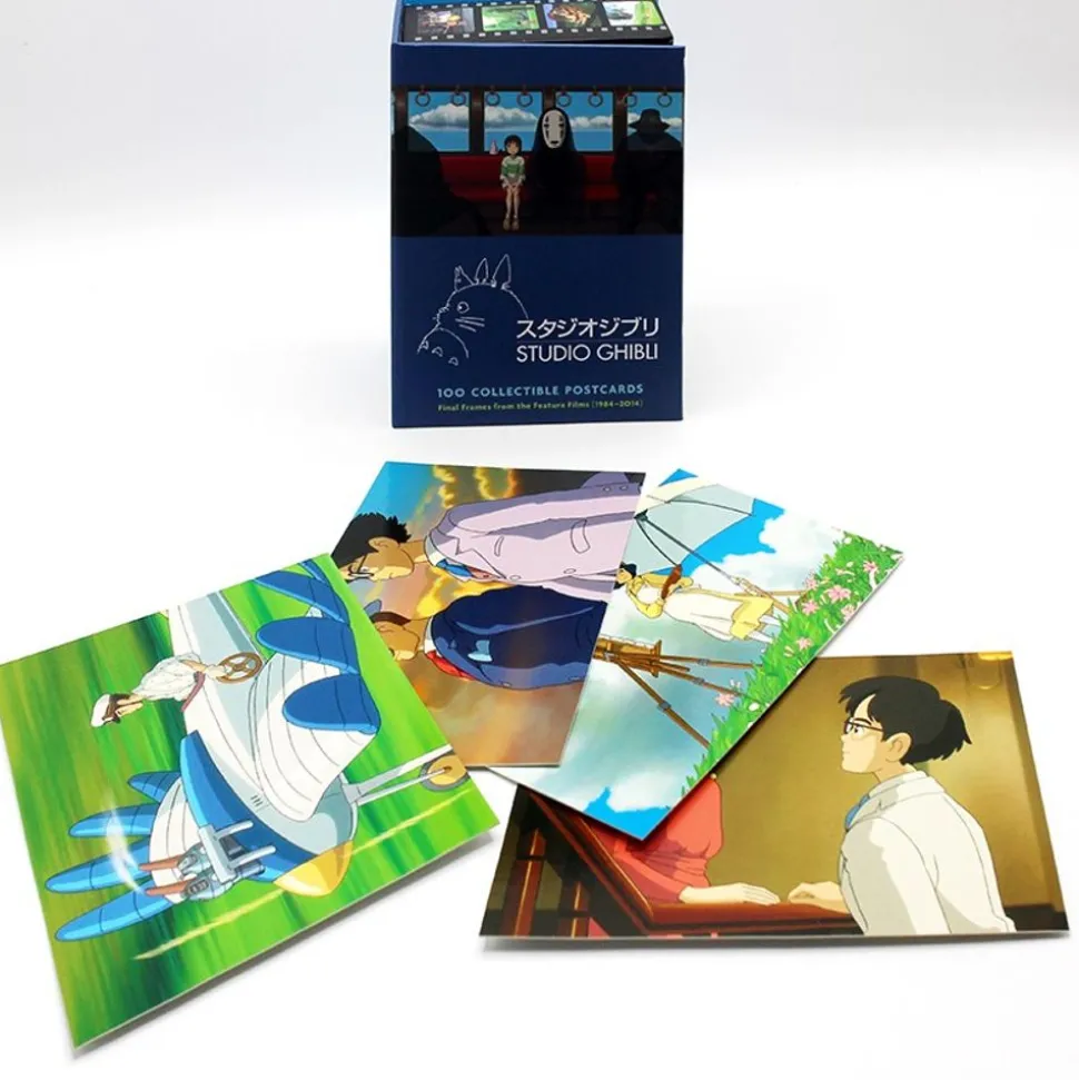100 Collectible Postcards Box - Studio Ghibli