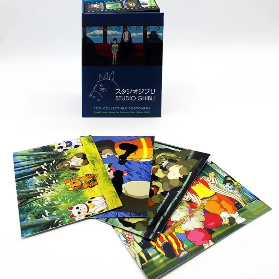 100 Collectible Postcards Box - Studio Ghibli