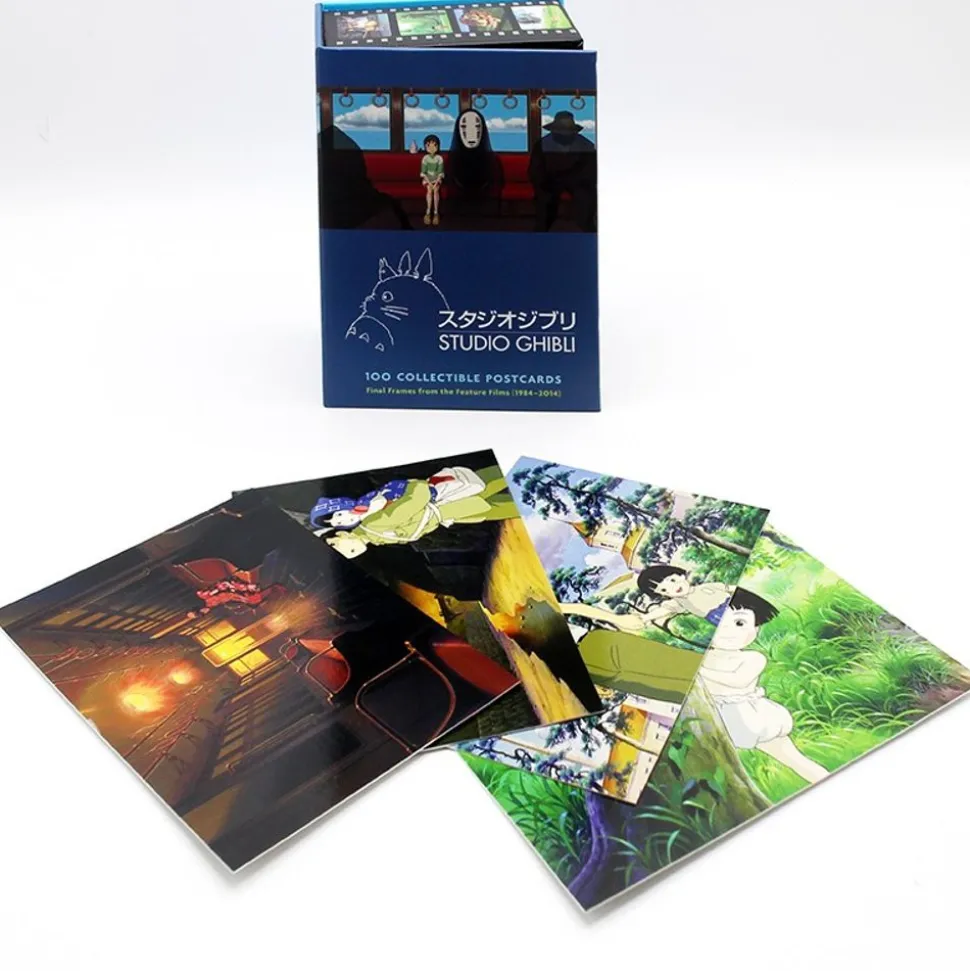 100 Collectible Postcards Box - Studio Ghibli