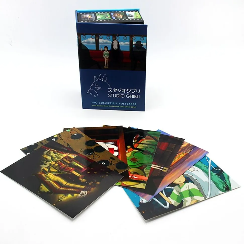 100 Collectible Postcards Box - Studio Ghibli