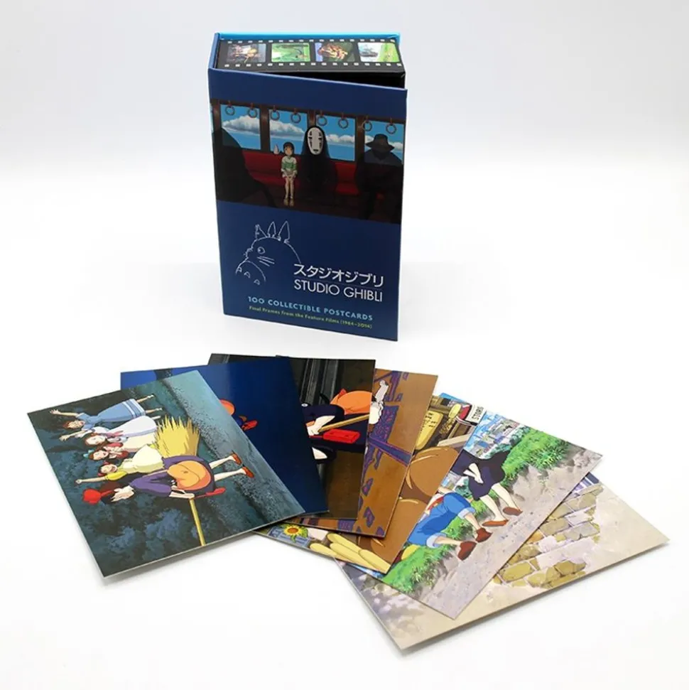 100 Collectible Postcards Box - Studio Ghibli