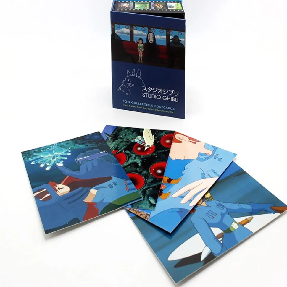 100 Collectible Postcards Box - Studio Ghibli