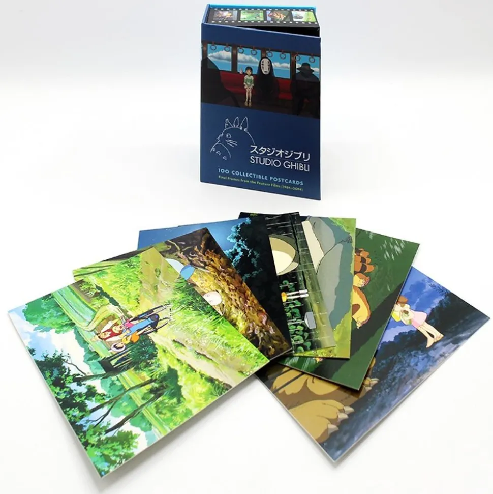 100 Collectible Postcards Box - Studio Ghibli