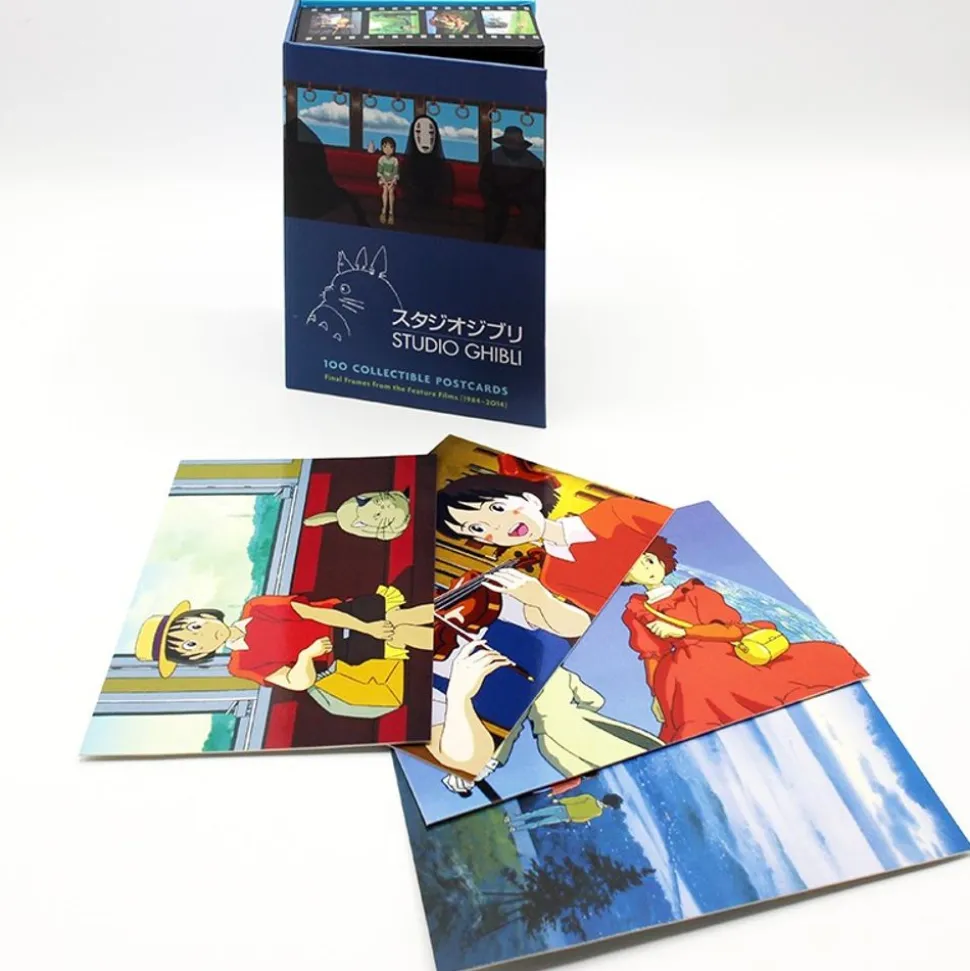 100 Collectible Postcards Box - Studio Ghibli