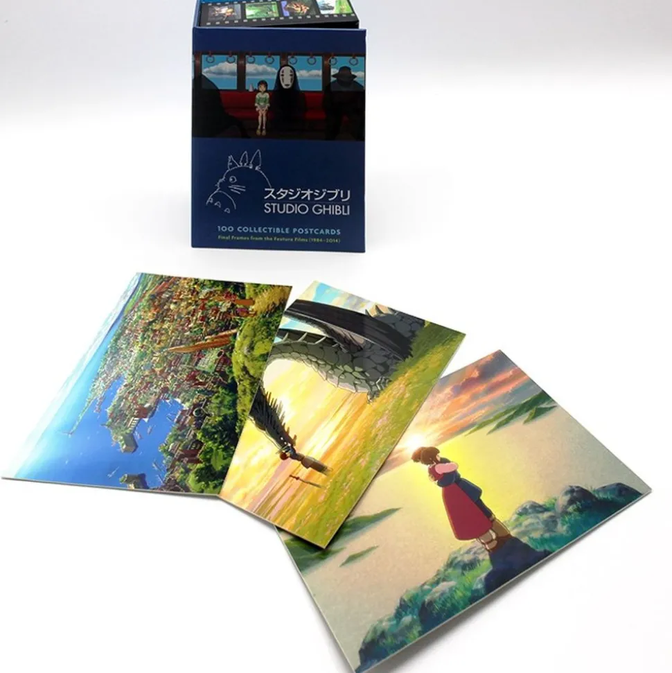 100 Collectible Postcards Box - Studio Ghibli