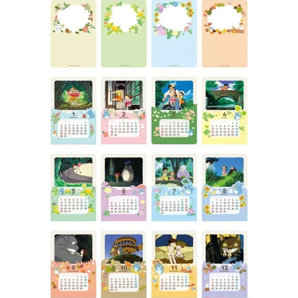 2022 Kasane Calendar - My Neighbour Totoro