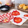 2 Pcs Set Kitchen Towel Calcifer - Howl'S Moving Castle