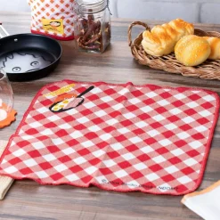 2 Pcs Set Kitchen Towel Calcifer - Howl'S Moving Castle