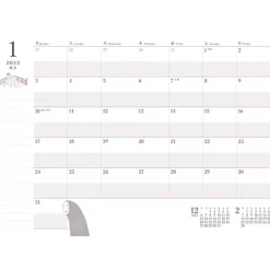2022 Schedule Diary Faux Leather No Face - Spirited Away