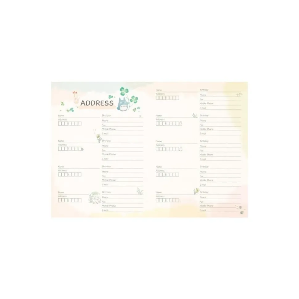 2022 Schedule Diary Totoro In The Rain - My Neighbor Tororo