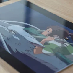 A4 Size Clear Folder Riding On Haku Dragon - Sprited Away