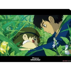A4 Size Clear Folder San & Ashitaka - Pricess Mononoke