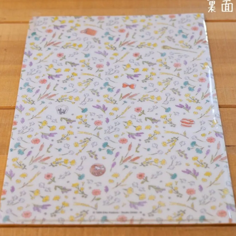 A4 Size Clear With 3 Flaps Flowers - Kiki'S Delivery Service