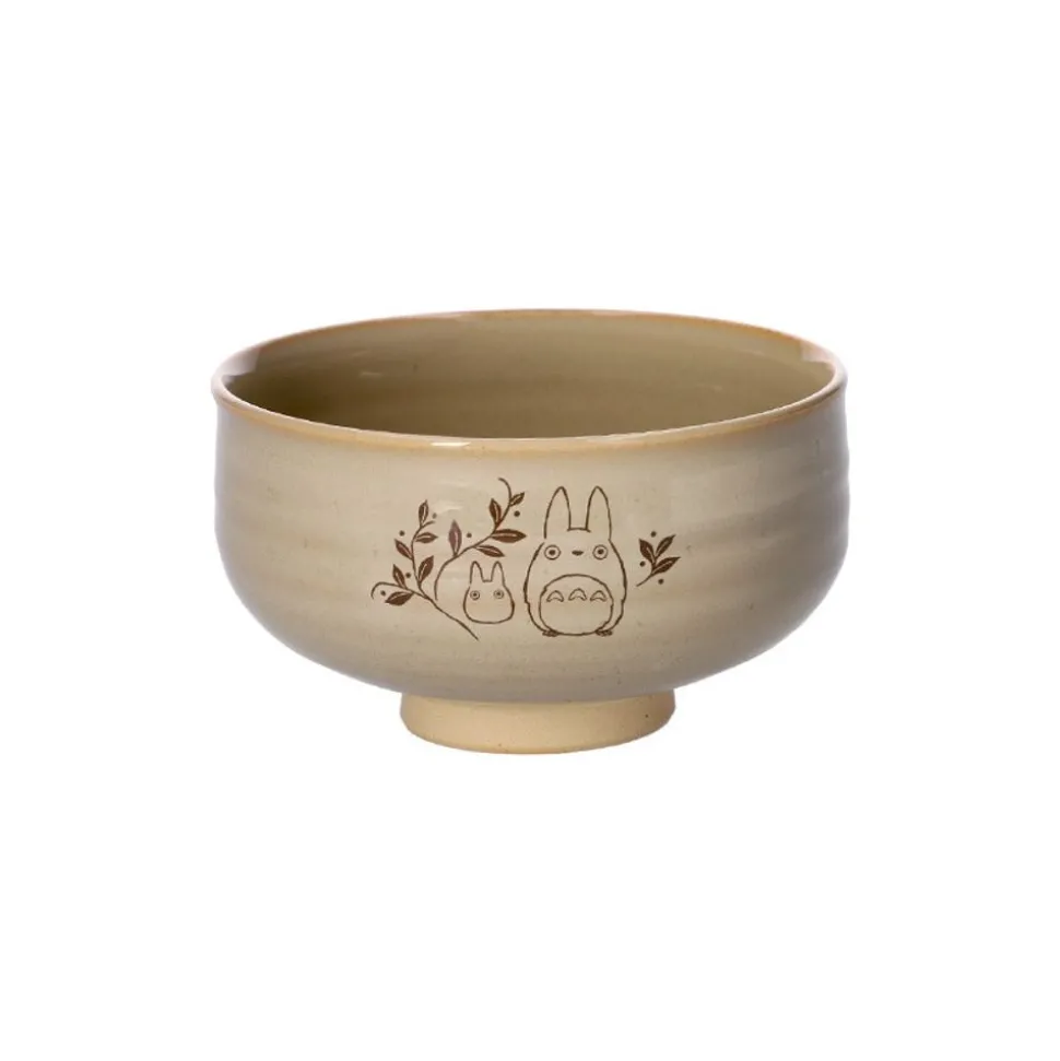 Akahada-Yaki Matcha Tea Bowl & Whisk - My Neighbor Totoro