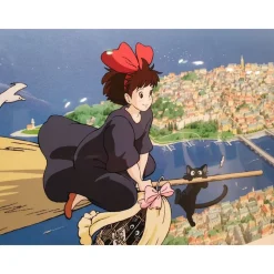 Art Cel Kiki Delivers A Gift - Studio Ghibli