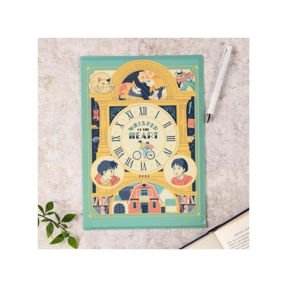 Art Deco Clear Folder A4 - Whisper Of The Heart