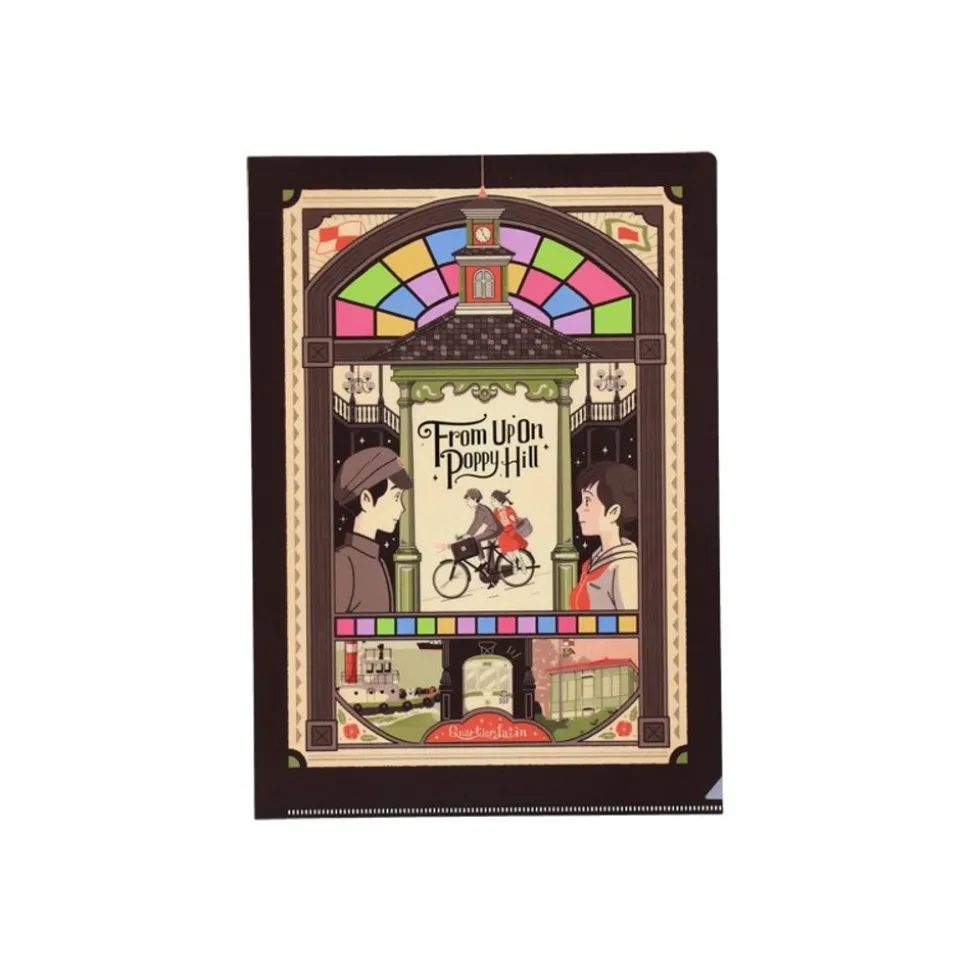 Art Deco Clear Folder A4 - From Up On Poppy Hill