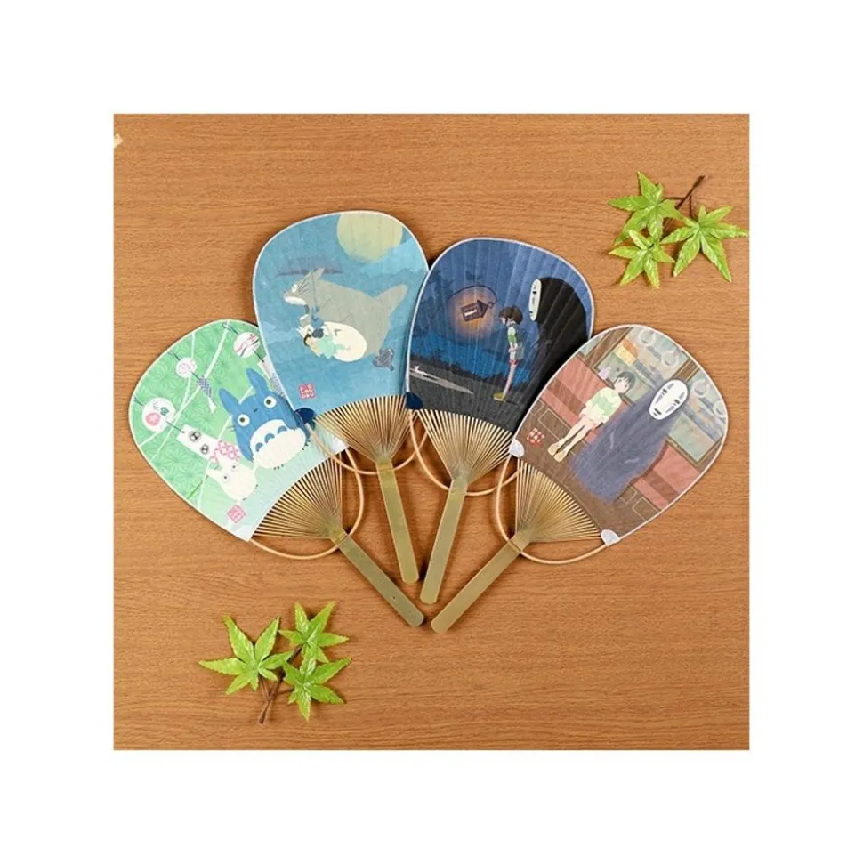 Bamboo Fan Flying Totoro - My Neighbor Totoro