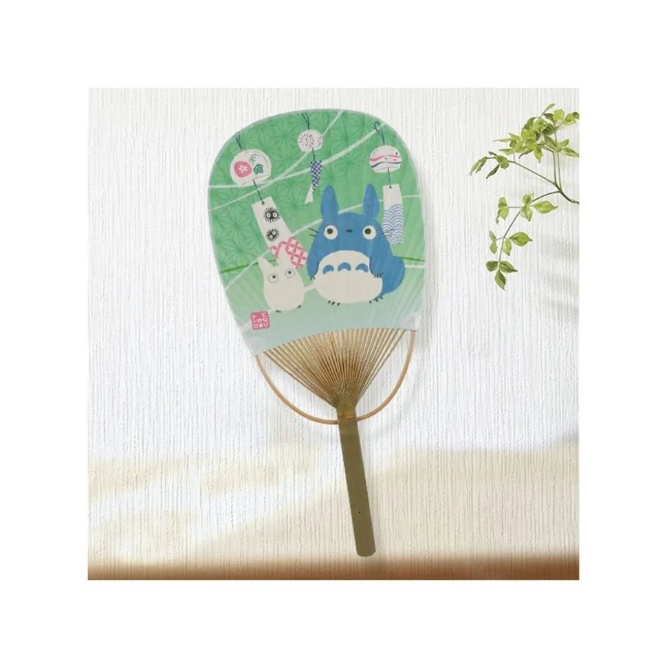 Bamboo Fan Wind Chimes - My Neighbor Totoro