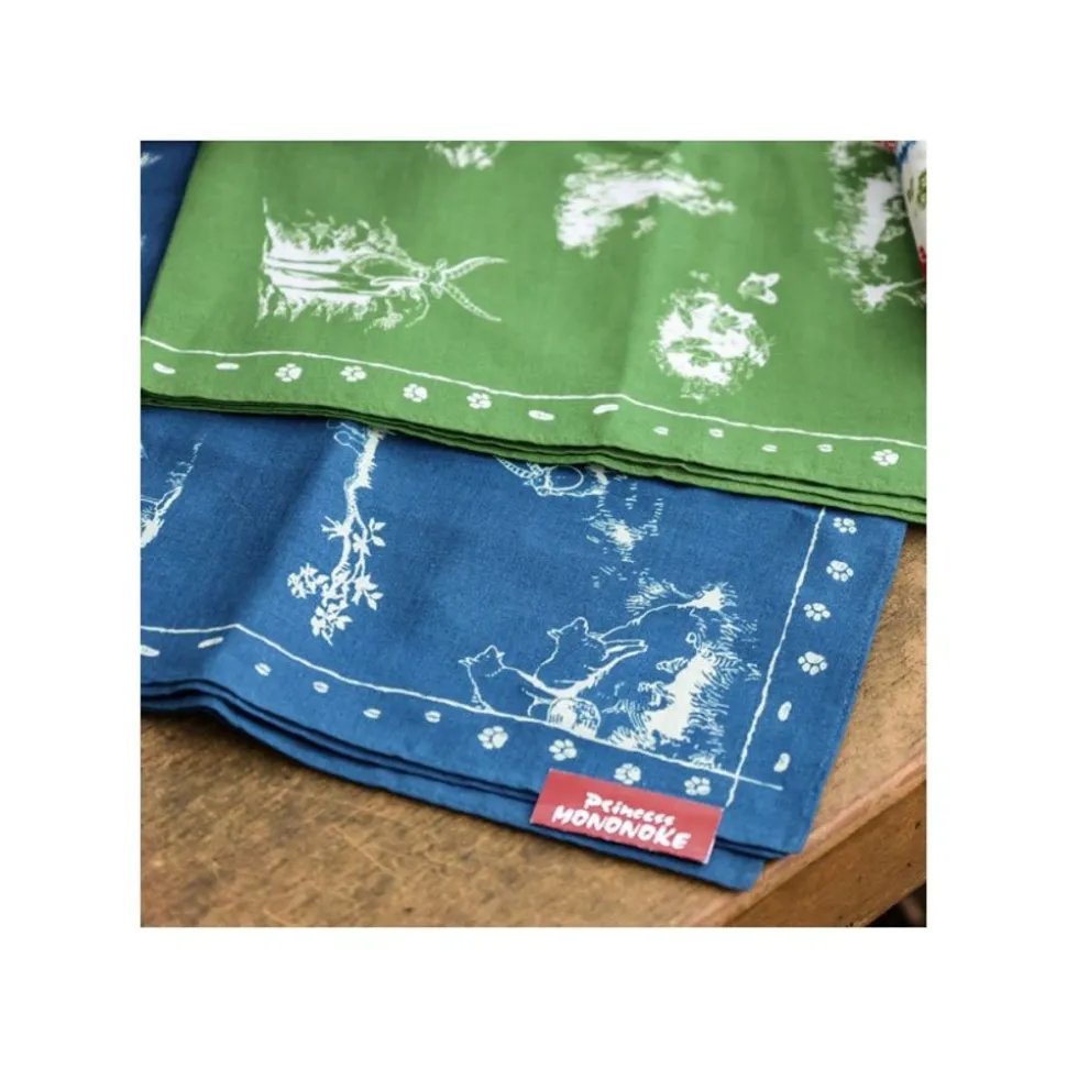 Bandana Blue Living Together - Princess Mononoke