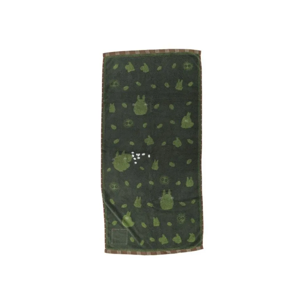 Bath Towel Autumn Green 60X120 Cm - My Neighbor Totoro