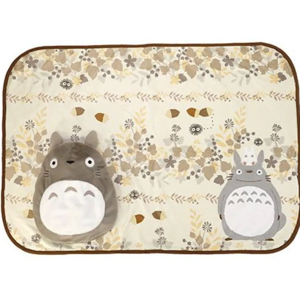 Big Totoro Rolled Rolled Blanket - My Neighbor Totoro