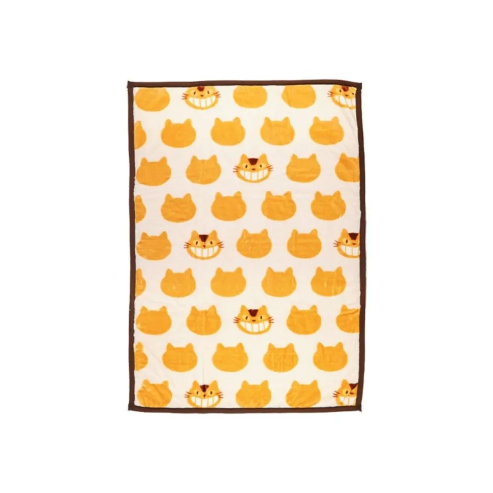 Blanket Catbus Silhouette 100X140 Cm - My Neighbor Totoro