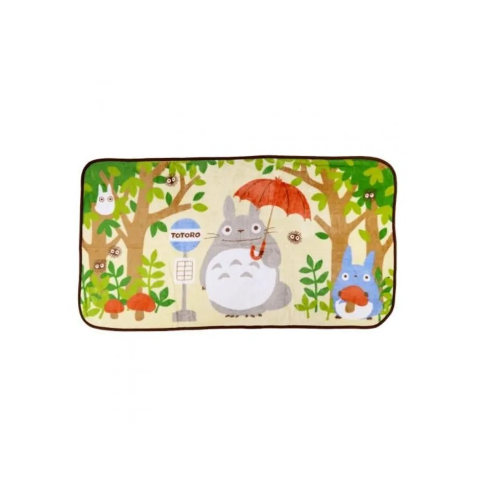 Blanket Totoro Bus Stop 80X150 Cm - My Neighbor Totoro