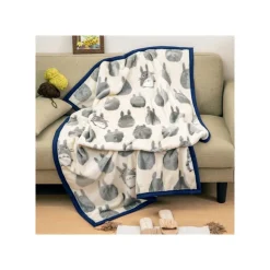 Blanket Totoro Silhouette 100X140 Cm - My Neighbor Totoro