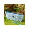 Blue Checkered Pencil Case - My Neighbor Totoro