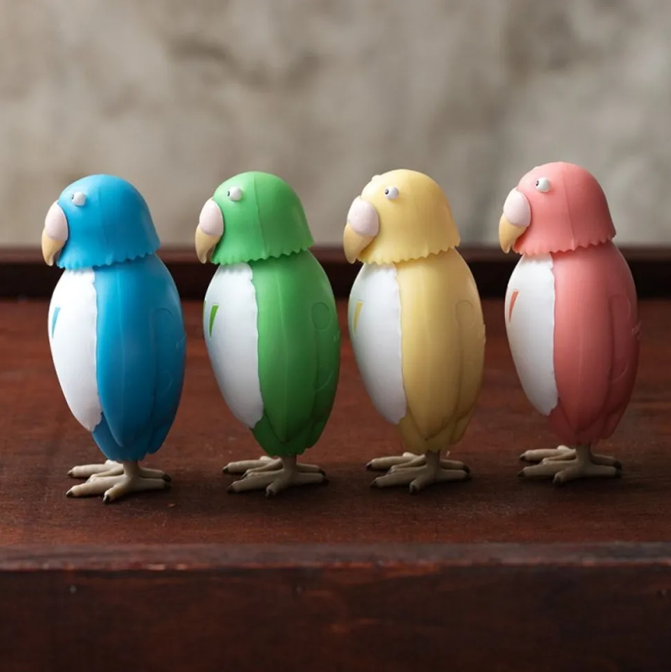 Bobble Head Figurine Green Parakeet - The Boy And The Heron