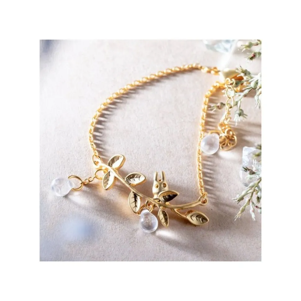 Braclet Totoro White Hidden In A Leaf - My Neighbor Totoro