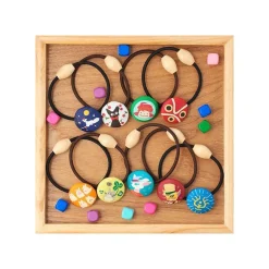 Button Style Hair Band Jiji & Cherry - Kiki'S Delivery Service