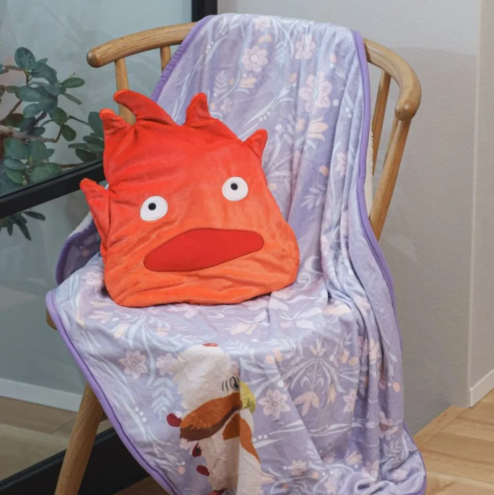 Calcifer Rolled Blanket - Howl'S Moving Castle