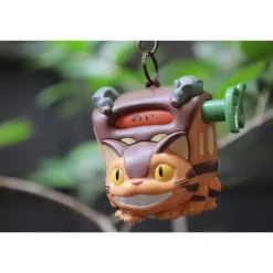 Catbus Destination Kurukuru Keyring - My Neighbour Totoro