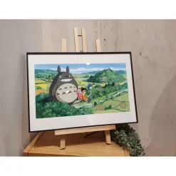 Cel Art Totoro On A Summer Day - Studio Ghibli