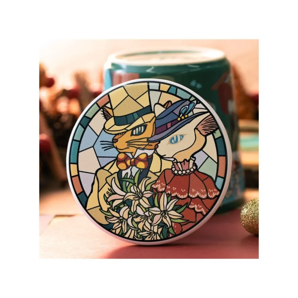 Ceramic Coaster Baron & Louise - Whisper Of The Heart