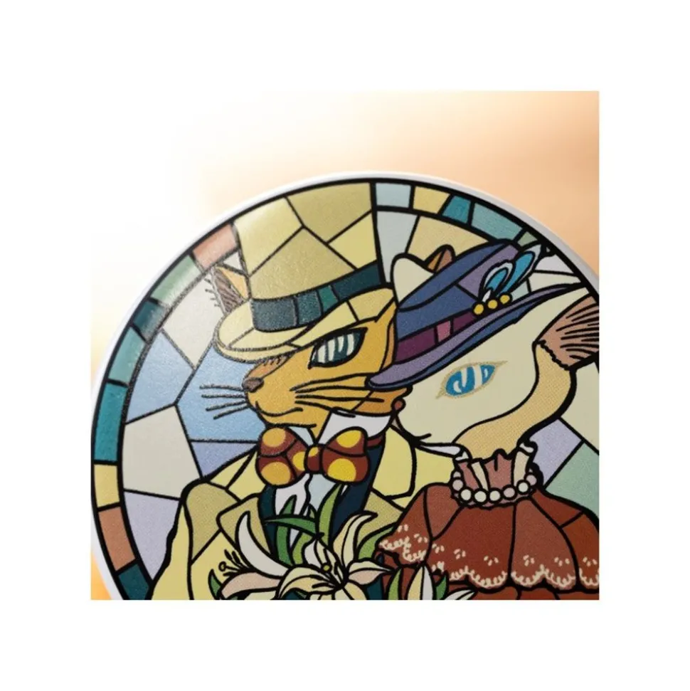 Ceramic Coaster Baron & Louise - Whisper Of The Heart