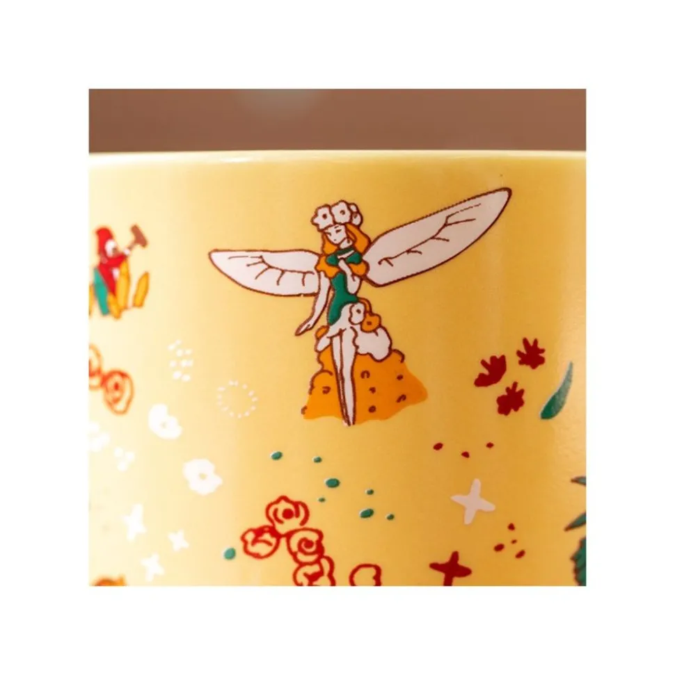 Ceramic Cup Chasing The Cat - Whisper Of The Heart