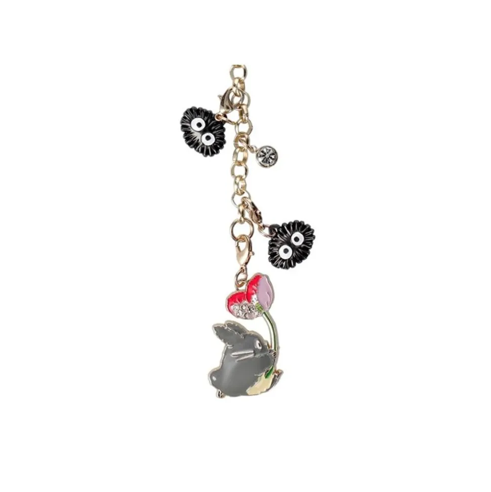 Charm Chain Big Totoro & Flower - My Neighbor Totoro