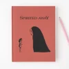 Chihiro & No Face Cloth Sketchbook - Spirited Away