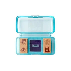 Chihiro Takes The Train Mini Stamp Set Blue - Spirited Away