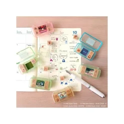 Chihiro Takes The Train Mini Stamp Set Blue - Spirited Away