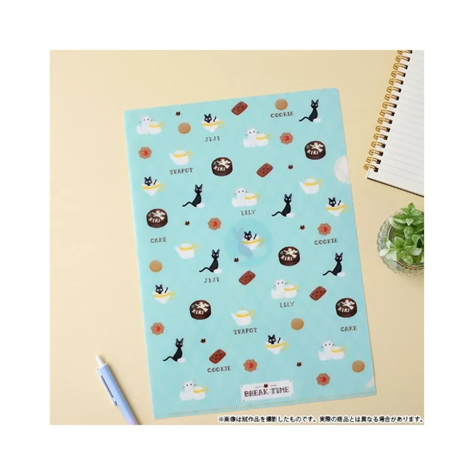 Clear File A4 Break Time Cookies - Kiki'S Delivery Service