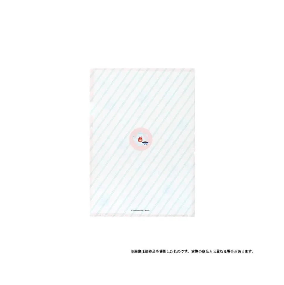 Clear File A4 Break Time Flowers - Howl'S Moving Castle