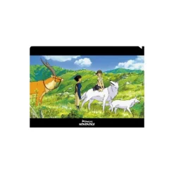 Clear File A4 San & Ashitaka - Princess Mononoke