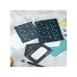 Clear Folder & Letter Set Soot Sprites Leaves - My Neighbor Totoro