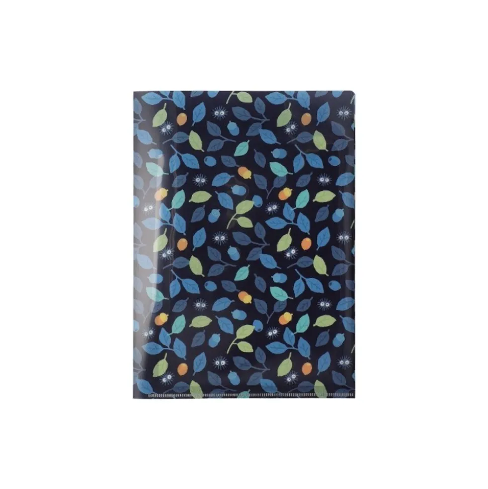 Clear Folder & Letter Set Soot Sprites Leaves - My Neighbor Totoro