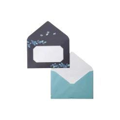 Clear Folder & Letter Set Soot Sprites Leaves - My Neighbor Totoro
