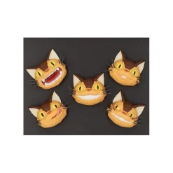 Collection Catbus Faces Assorted 6 Magnets - My Neighbor Totoro
